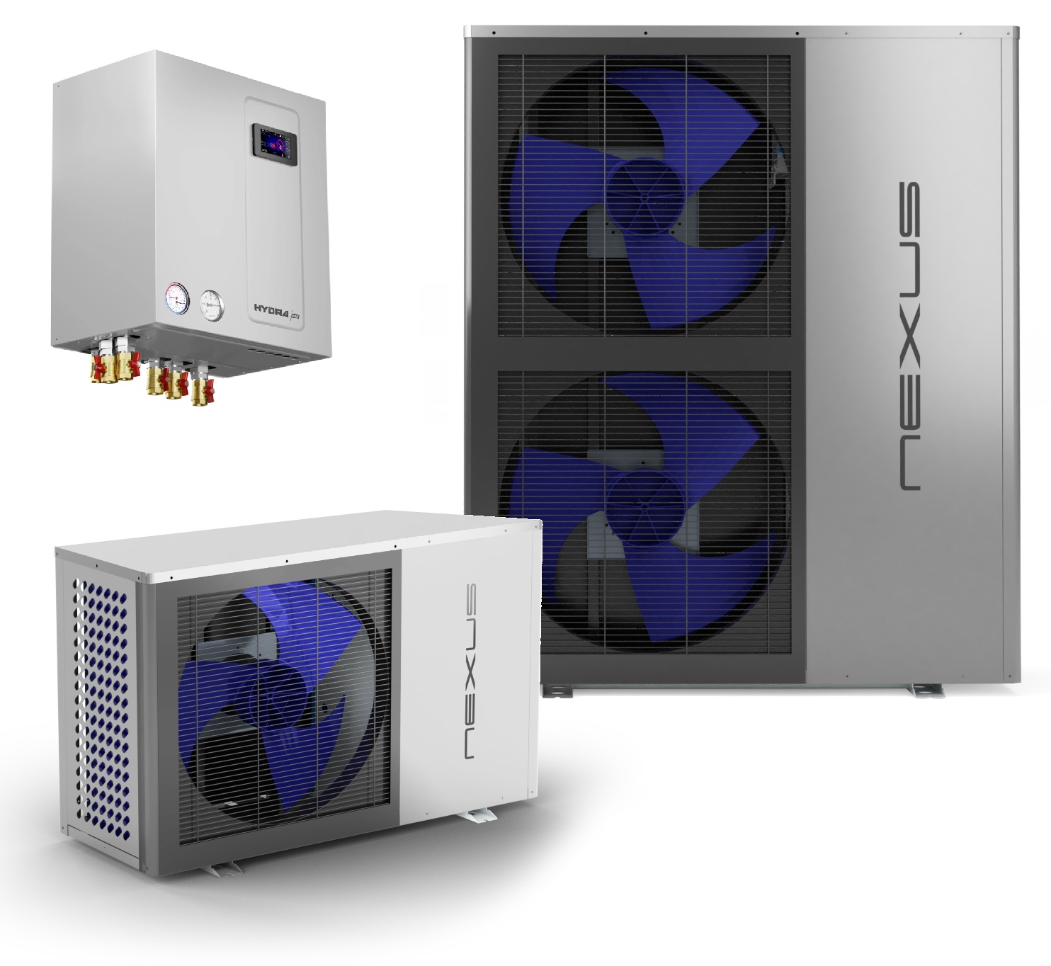 SUNEX Wärmepumpe Nexus M EVI 8-35 kW Luft/ Wasser Wärmepumpe, Monoblock, R32 mit Hydrabox