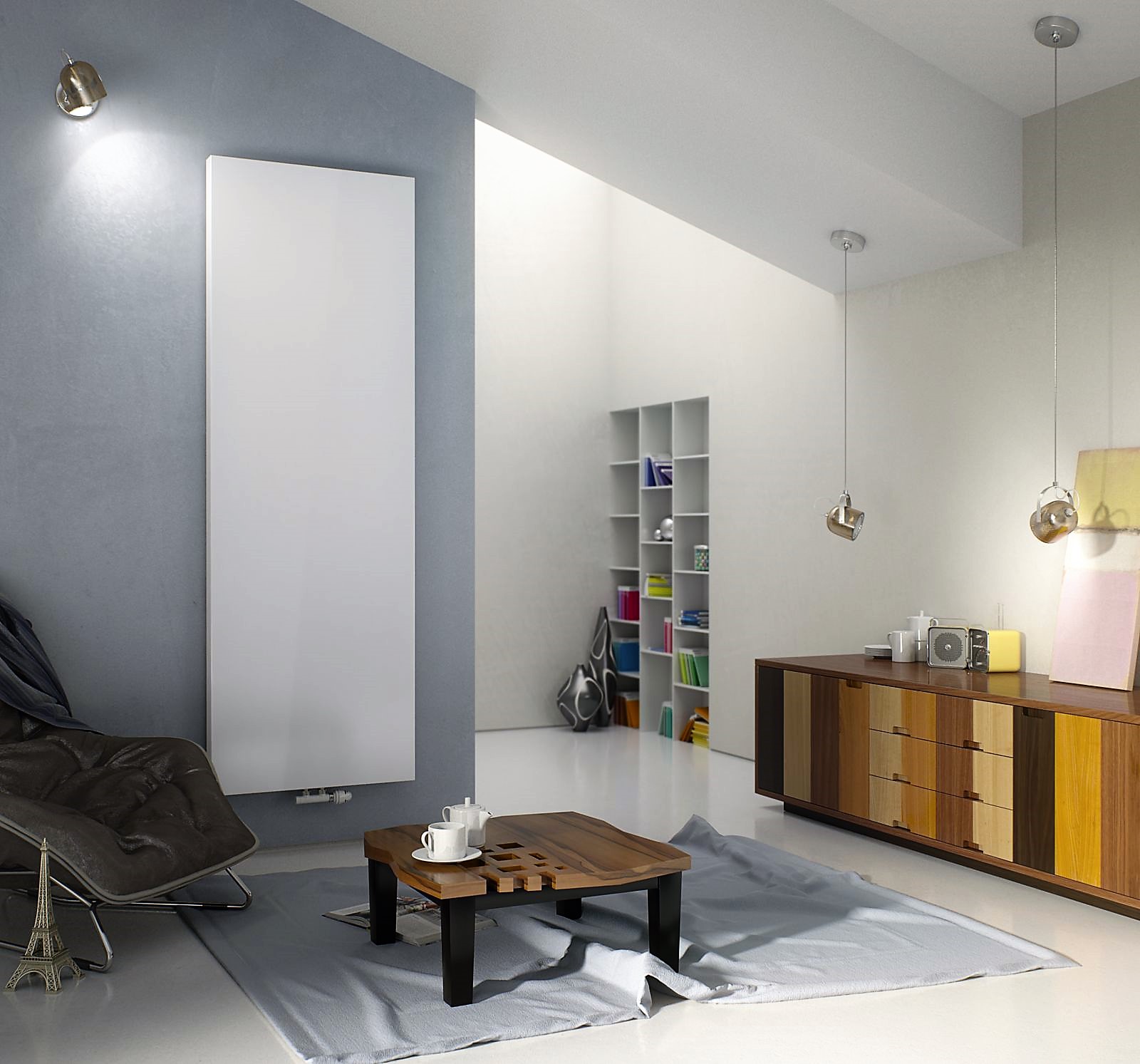 Corpotherma Plattenheizkörper Heizkörper Panio Plus, 1- & 2-lagig, viele Größen, Farben & Anschlüsse