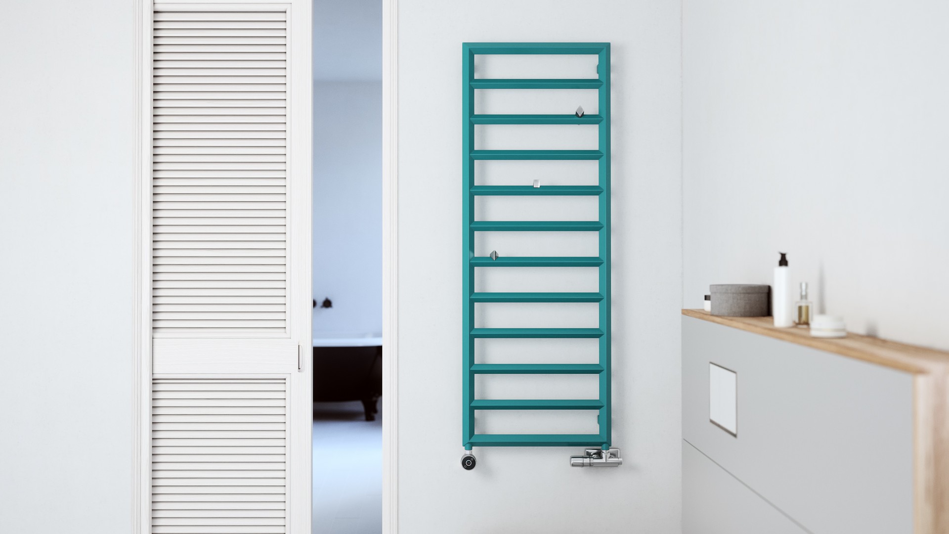 Terma Diamond Badheizkörper, Handtuchwärmer, Handtuchtrockner vertikal