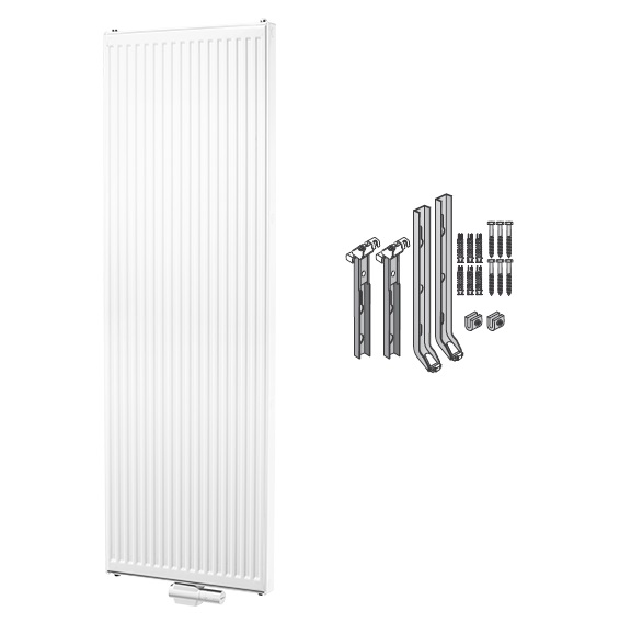 Buderus Logatrend Heizkörper Ventilheizkörper vertikal CV Profil, Typ 10, 20, 21, 22, alle Größen