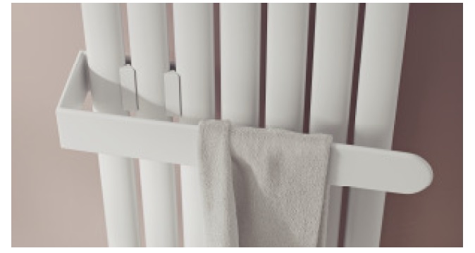 Corpotherma Handtuchstange einseitig offen, Hantuchhalter zu Forte Vertikal