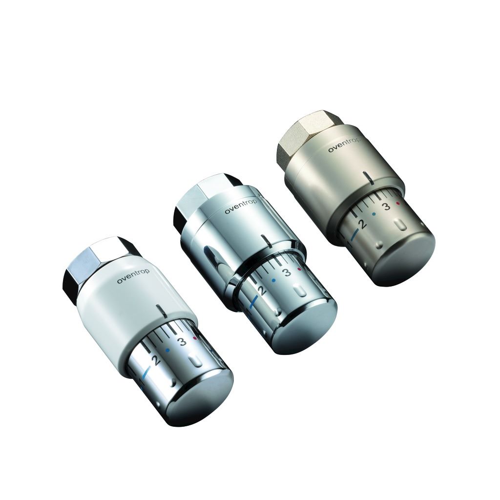 Oventrop Uni SH Thermostatkopf mit Nullstellung, Gewindeanschluss M30 x 1,5, 3 Farben