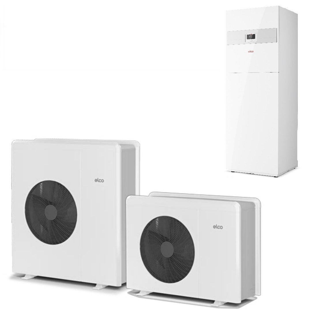 Elco Wärmepumpe Mono.2 4-8 kW Inneneinheit, 180l Speicher Luft/ Wasser Wärmepumpe, R32