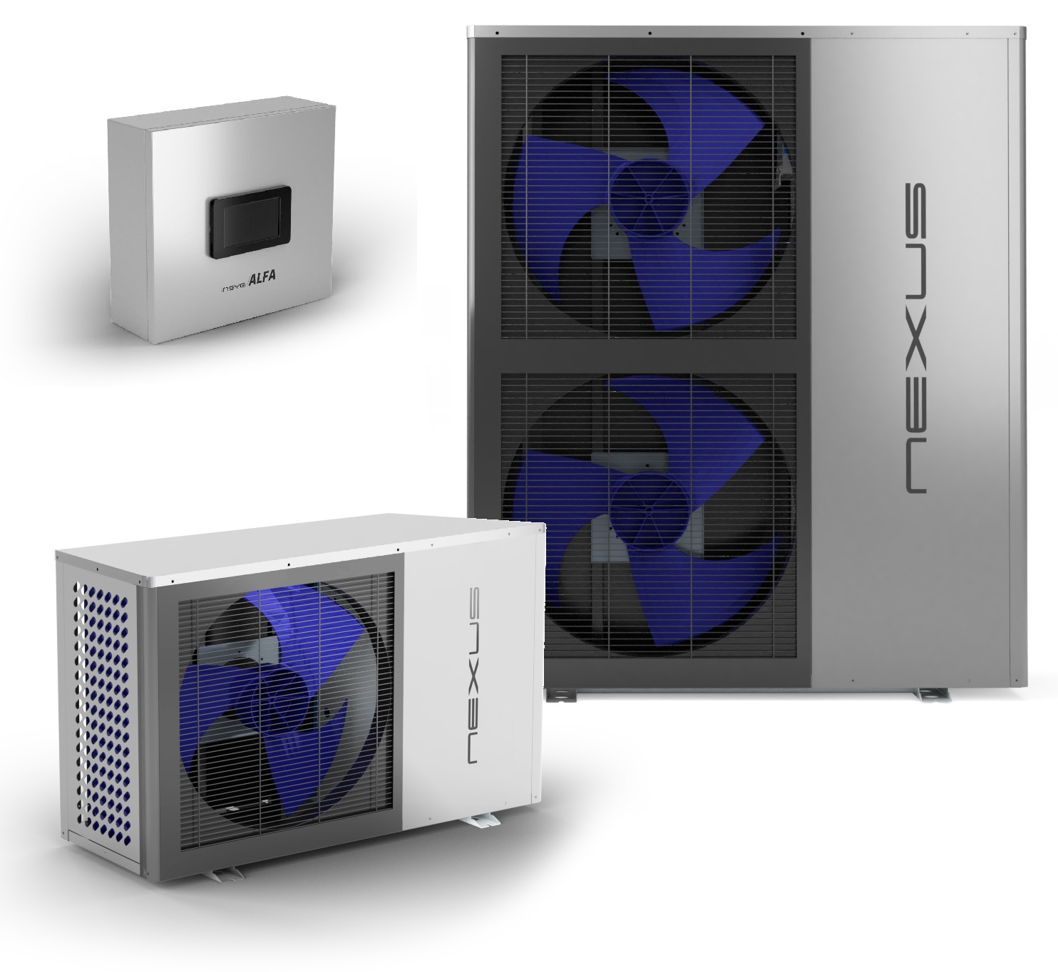 SUNEX Wärmepumpe Nexus M EVI 8-35 kW Luft/ Wasser Wärmepumpe, Monoblock, R32 mit Reglung