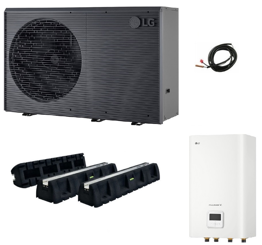 LG Wärmepumpe Therma V R290 7-16 kW mit Hydrobox, Luft/ Wasser Wärmepumpe